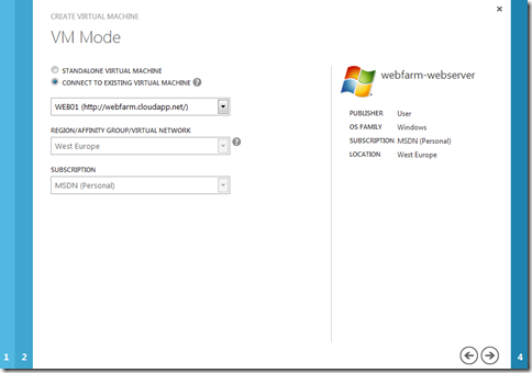 Connect to an existing virtual machine in Windows Azure