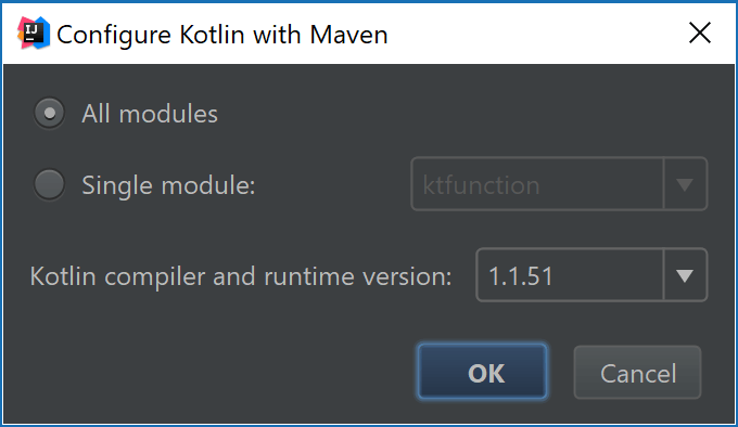 Configure Kotlin in project