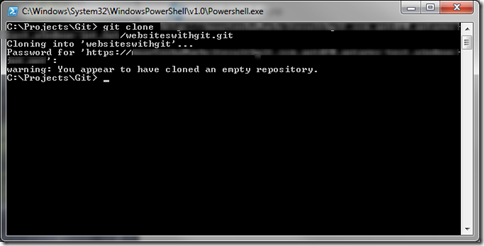 Windows Azure Git Repository Build