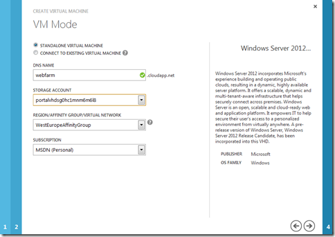 Windows Azure Virtual Machine Windows Linux