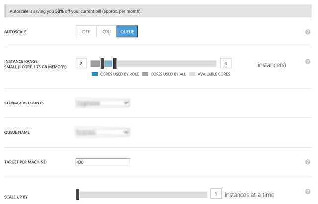 Automatically increase instances under load