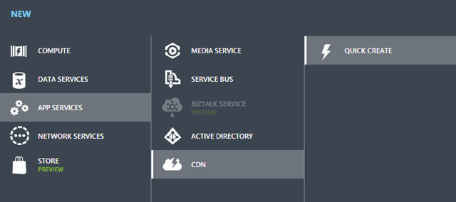 Enabling Windows Azure CDN