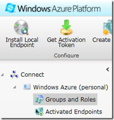 Windows Azure Connect management