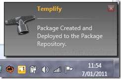 Templify package created